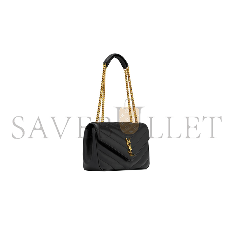 YSL LOULOU MEDIUM IN MATELASSÉ LAMBSKIN 801439AAEAX1000 (29*17*8cm)